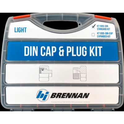 DIN Cap & Plug Kit, Standard Light Duty