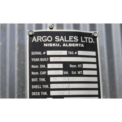 ARGO Tanks & Vessels - Tanks - Misc.